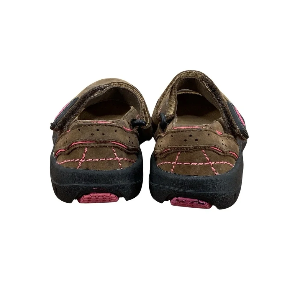 Keen Little Kids' Size 9‎ Mary Jane Shoes Hiking Outdoorwear Trail Brown Leather